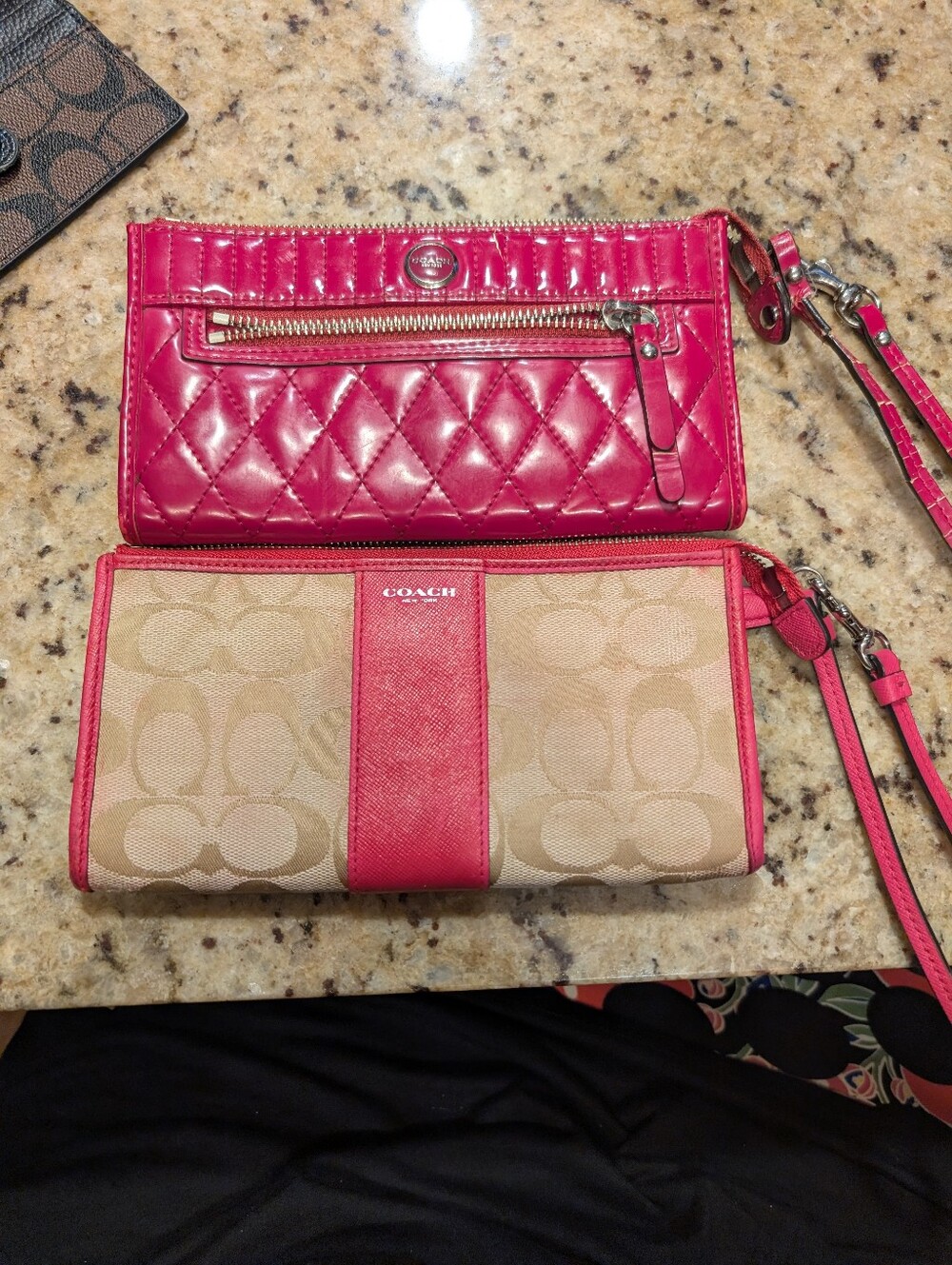 Coach Pink Wallet Wristlet Bundle. - Picture 1 of 9